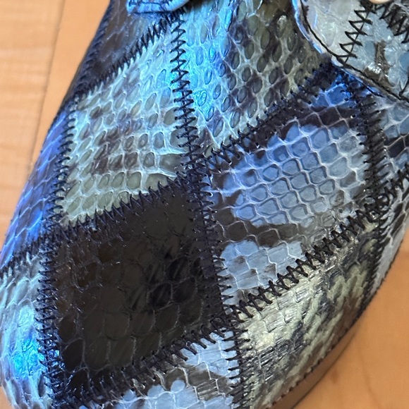 Stunning Michael Kors snakeskin patchwork boots, size 38.5 - Picture 8 of 9